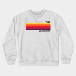 Sunset Video Cassette VHS Crewneck Sweatshirt